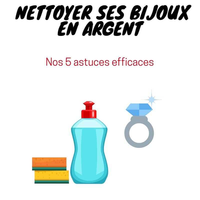 Comment nettoyer des bijoux en argent ?  Bijoux argent, Nettoyer bijoux  argent, Nettoyage argent