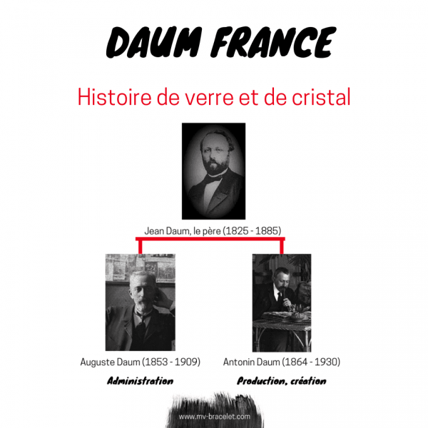 organigramme de la cristallerie daum