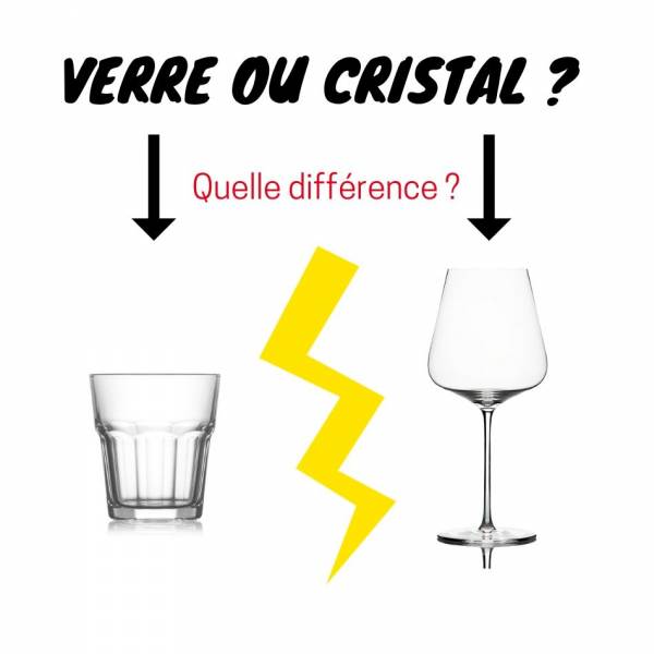 verre ou cristal quelle difference