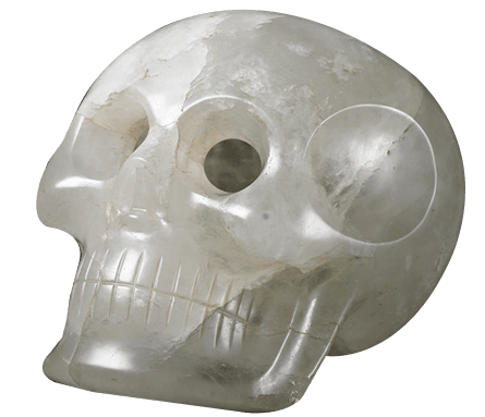 Le-crâne-Cristal-du-Smithsonian-Institut