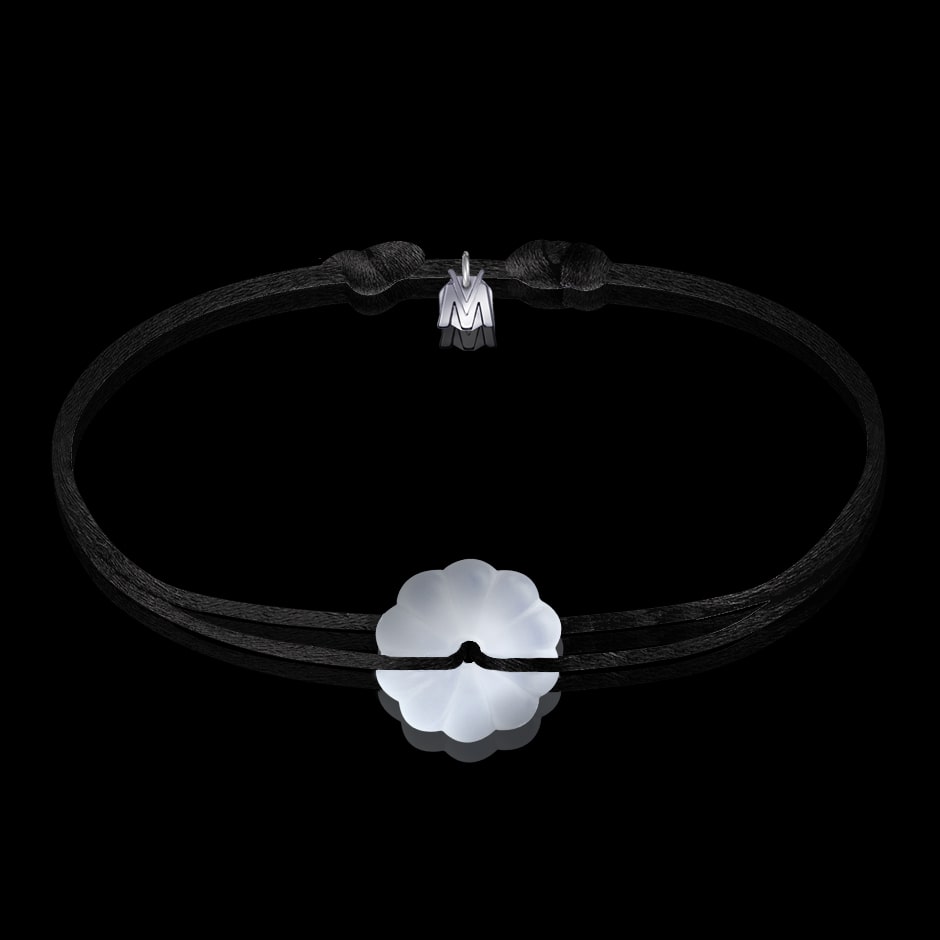 bracelet-rosace-cristal-clair-cordon-noir