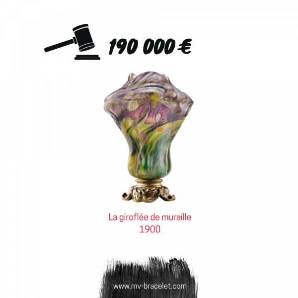 record de prix pour un vase Galle de 1900