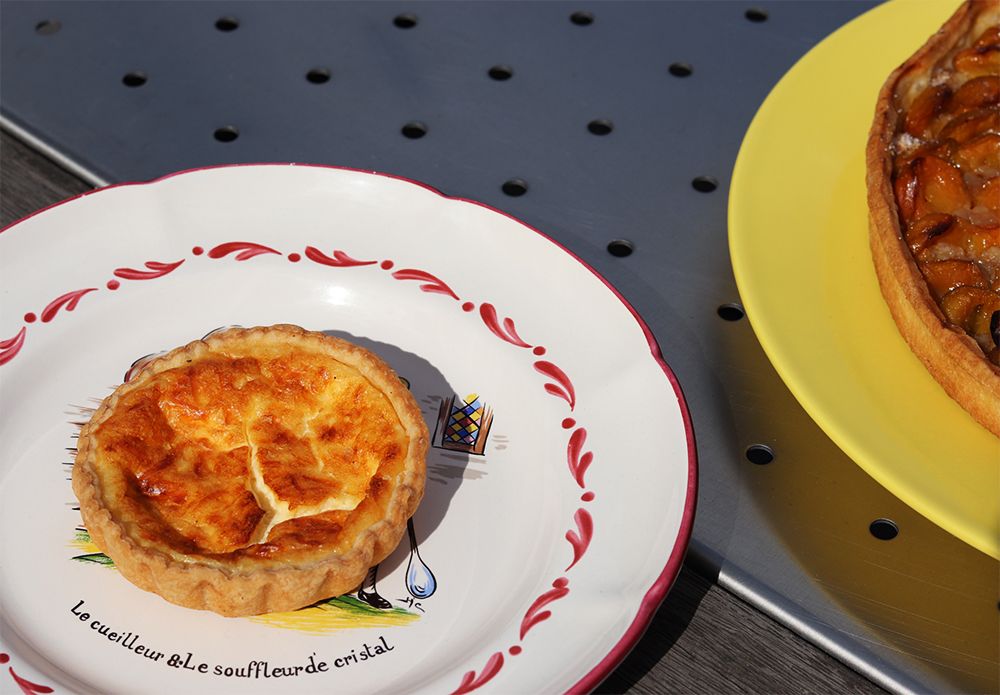 degustation de la quiche lorraine