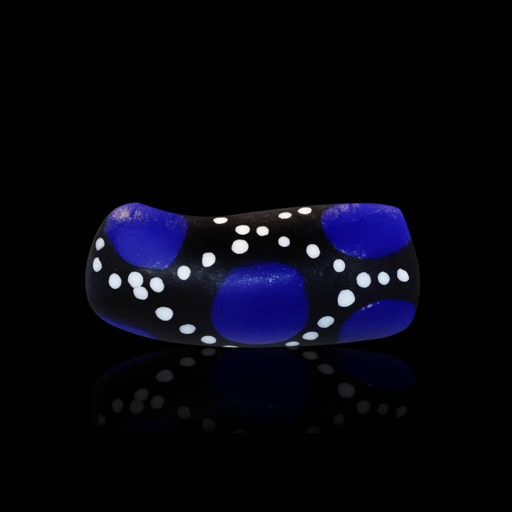 bracelet-perle-verre-du-ghana