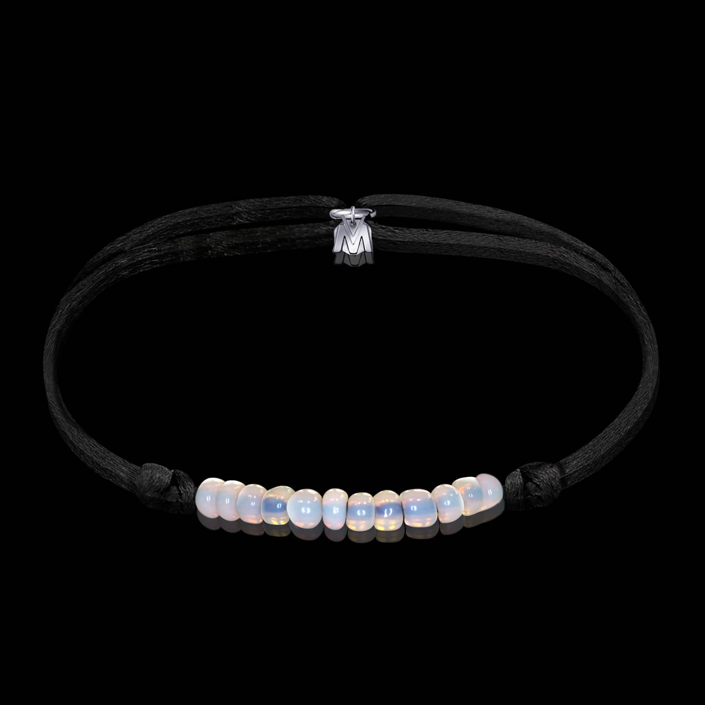 bracelet-immacule-perles-murano-opale