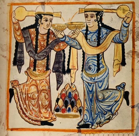 peinture-murale-(836-839)-deSāmarrā-(Iraq)