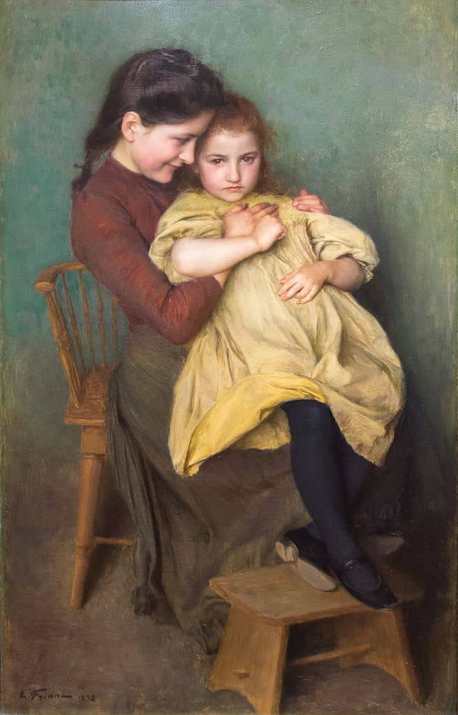 Emile-FRIANT-Chagrin-enfant-1898