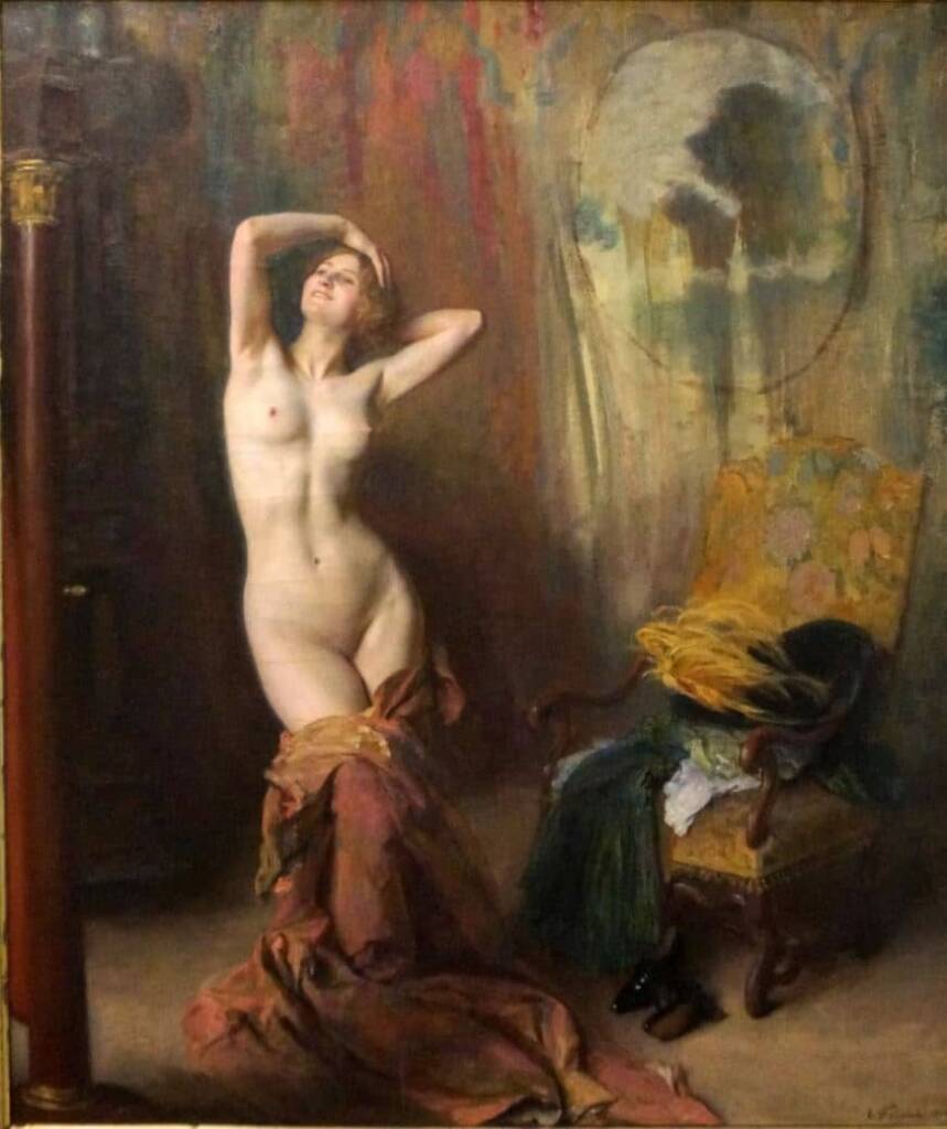 Emile-FRIANT-Devan-la-psyche-1912