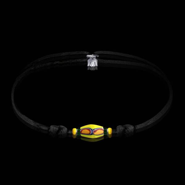 bracelet-mango-murano-sur-cordon