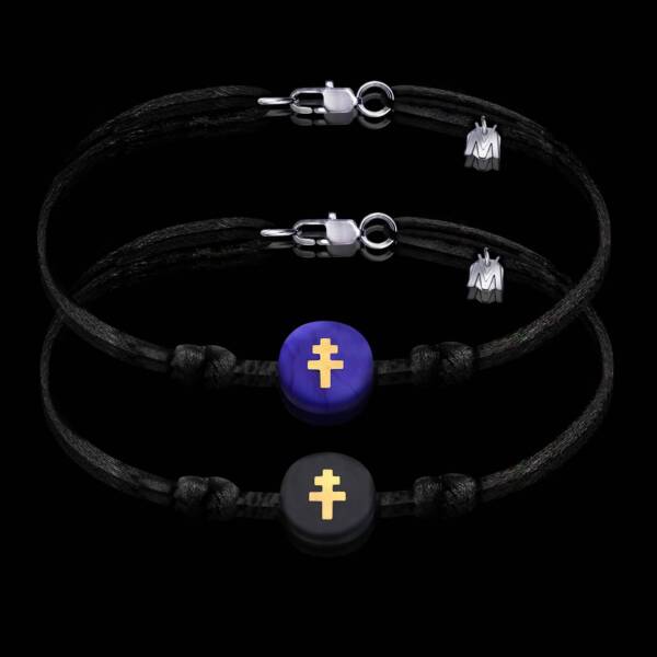 bracelet-duo-couple-croix-de-lorraine