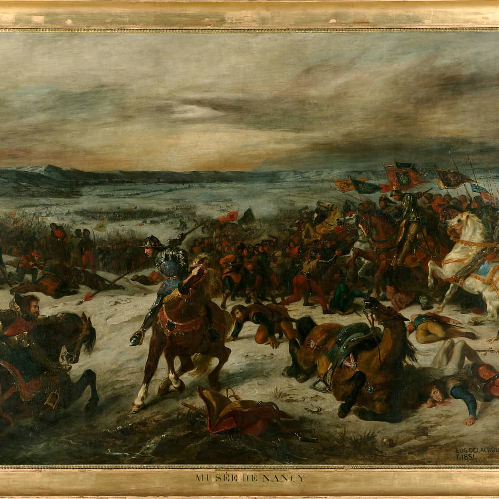 Eugène Delacroix et la Bataille de Nancy (1829/1833)