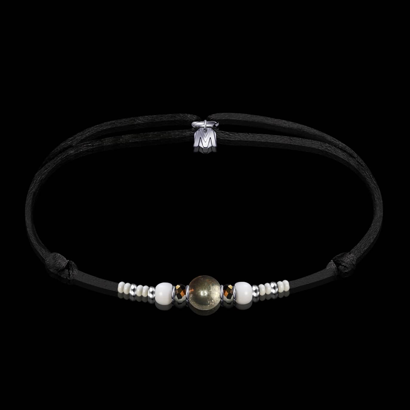 bracelet-pyrite-verre-de-murano