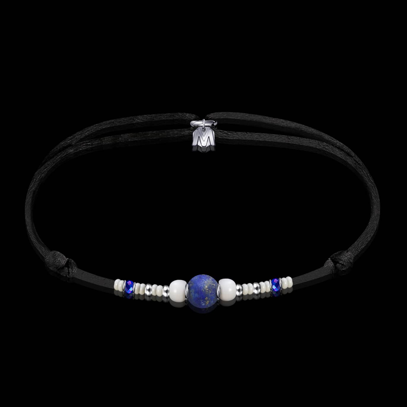 bracelet-perles-immacule-lapis-lazuli-Murano