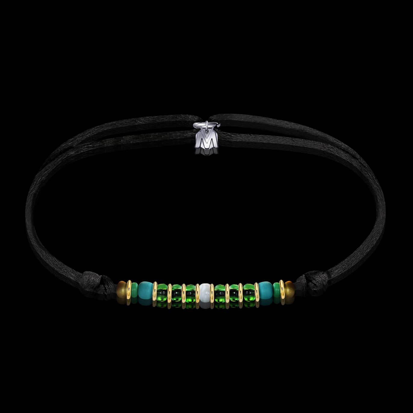 bracelet-acapulco-verre-de-murano-unisex-cordon