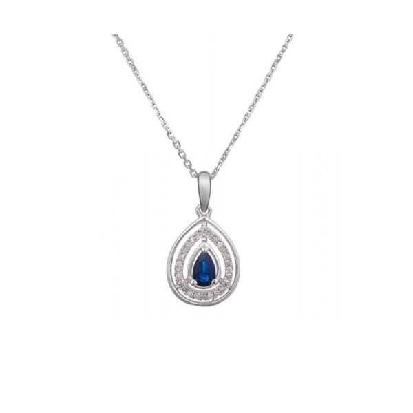 pendentif-or-blanc-diamant-et-saphir