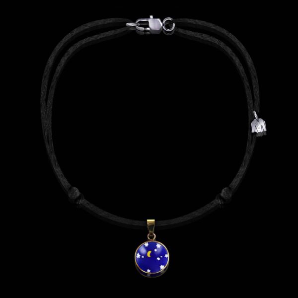 collier-medaillon-nuit-etoile-murano