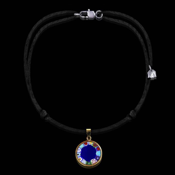 collier-medaillon-original-bleu-nuit-murano