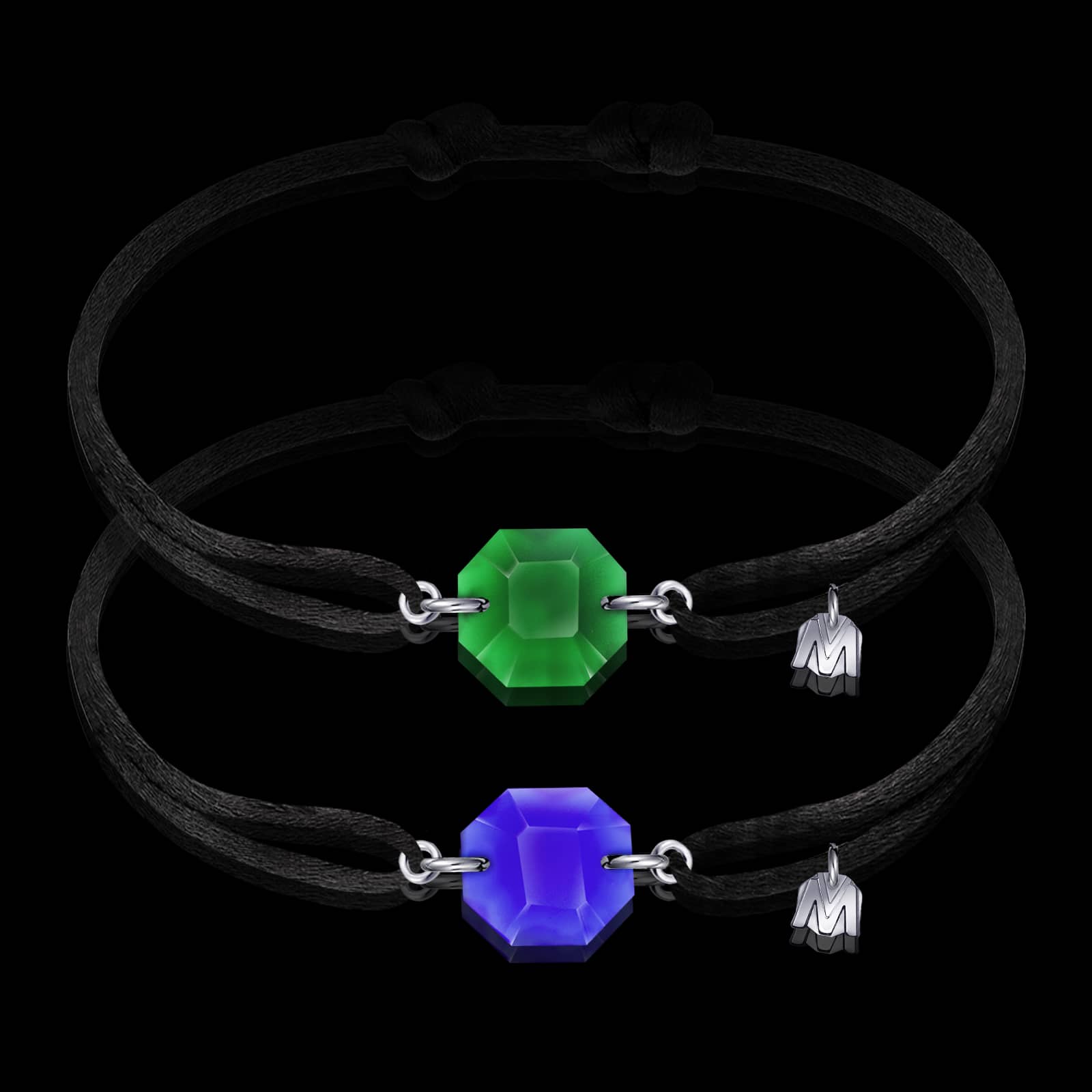 bracelet-duo-rock-vert-bleu