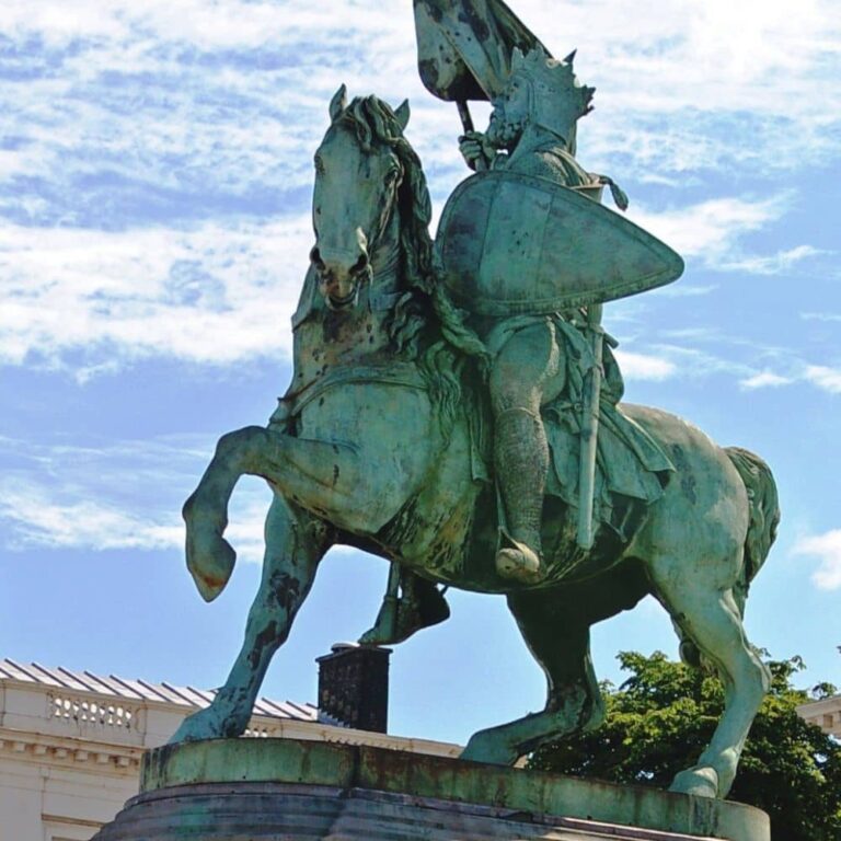 La légende des alérions avec Godefroy de Bouillon