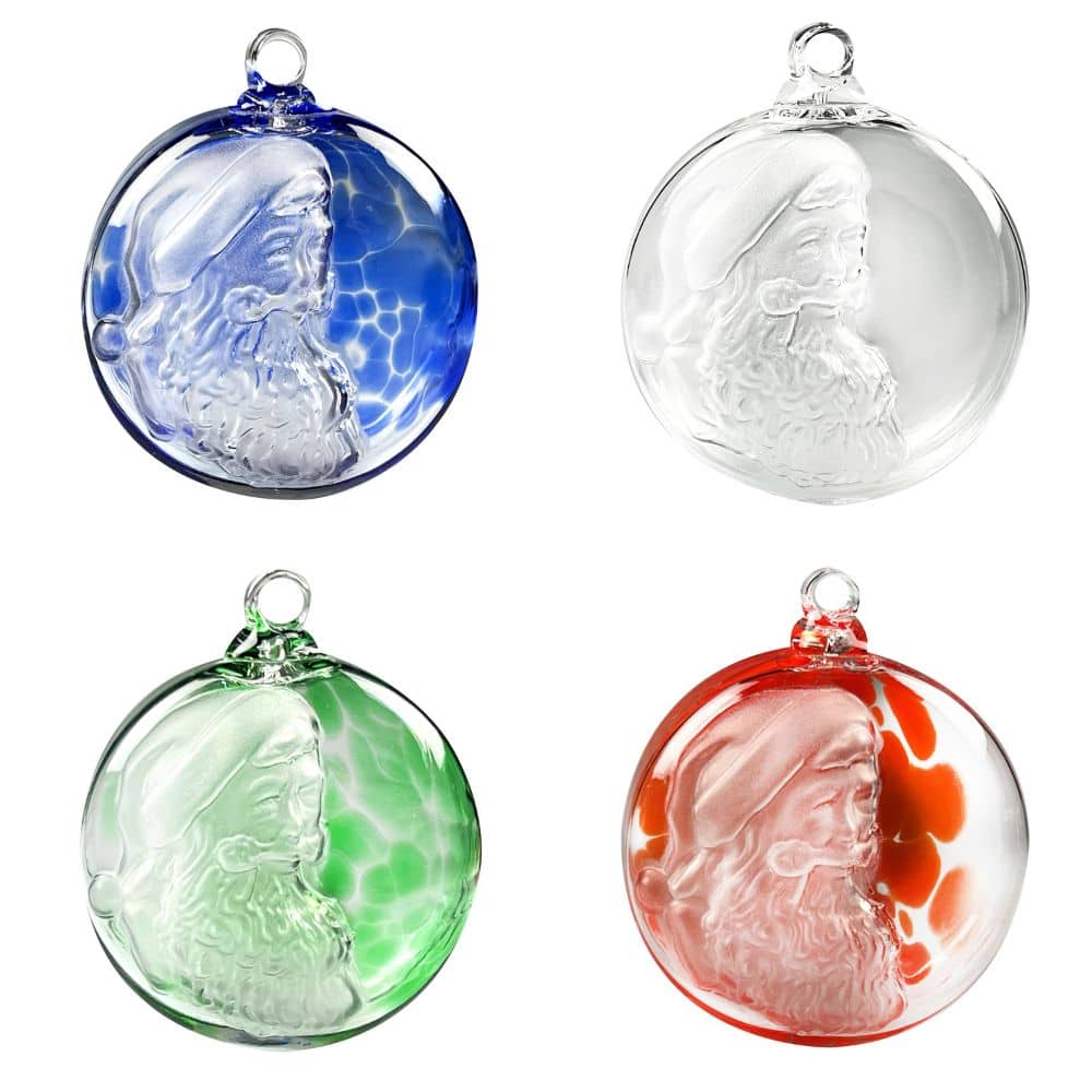 Lot De 10 Boules De Noël Plates Transparentes 9 Cm - Plastique Incassable, Pour Décorations DIY - 10