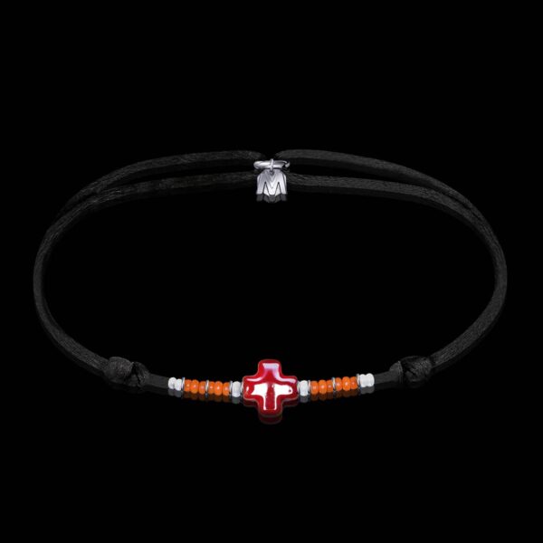 bracelet-croix-ceramique-rouge