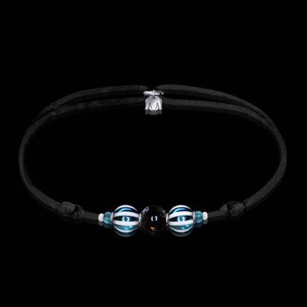 bracelet-de perles-ceramique-equinoxe-tourmaline