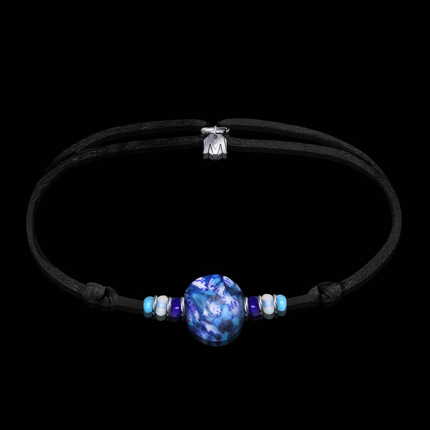 bracelet-perle-du-ghana-bleu