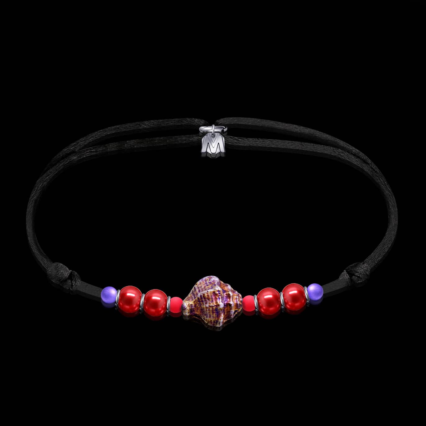 bracelet-perles-conque-corail