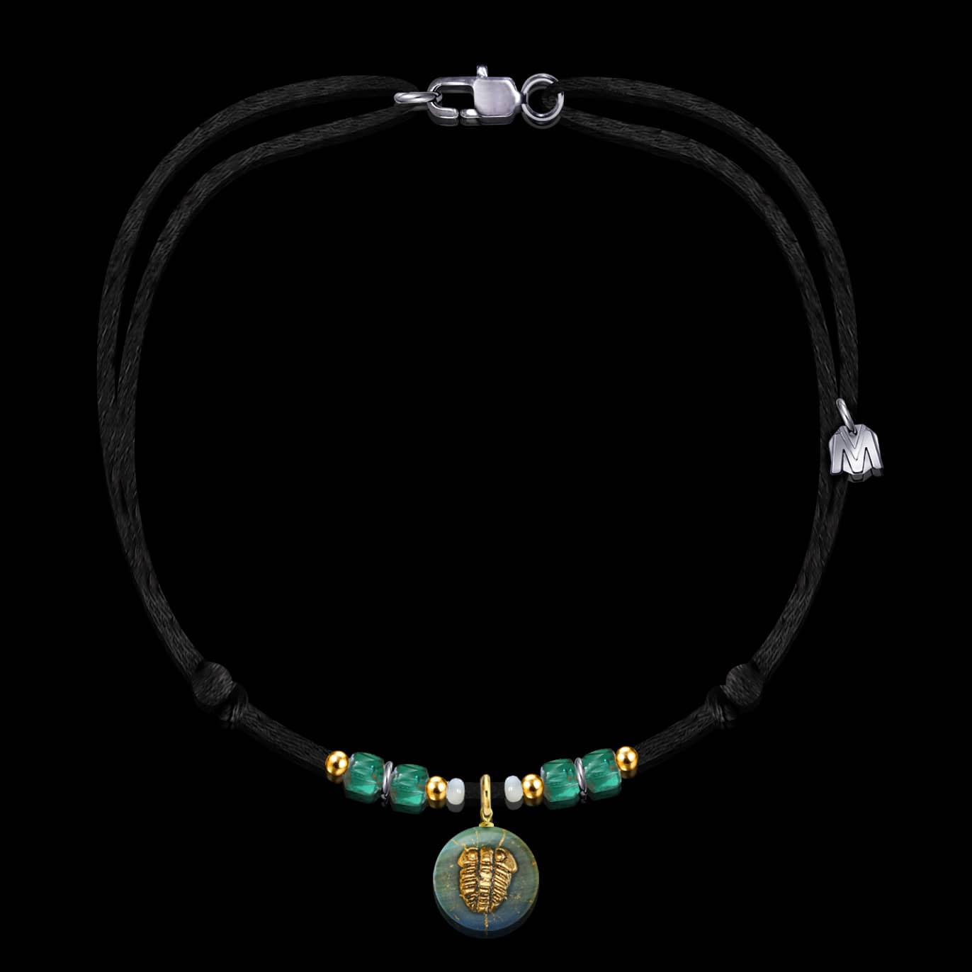 collier-verre-fossile-verre-tribolite