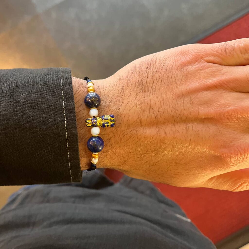 bracelet-lapin-verre-michael-vessiere