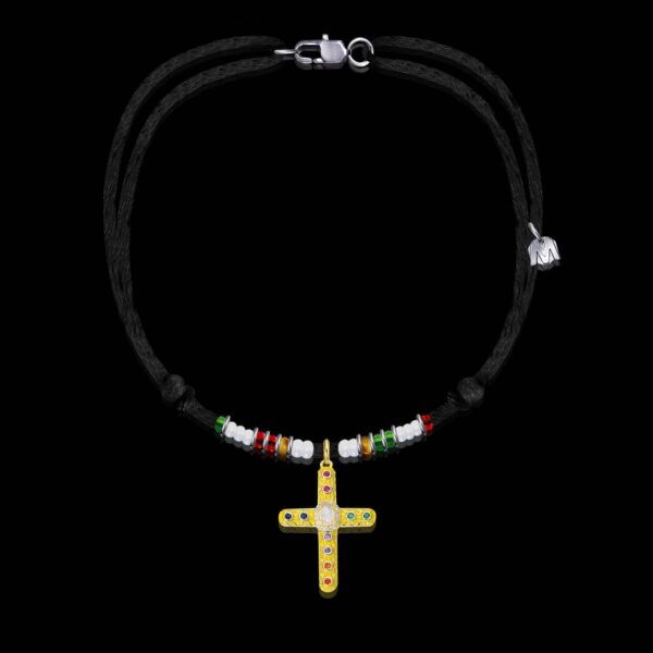 collier-croix-chretienne-antique-jaune