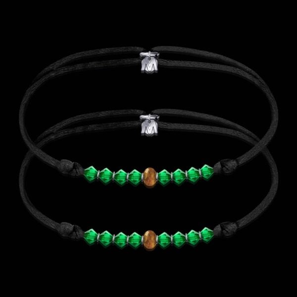 bracelet-duo-noces-emeraude-40-ans-mariage