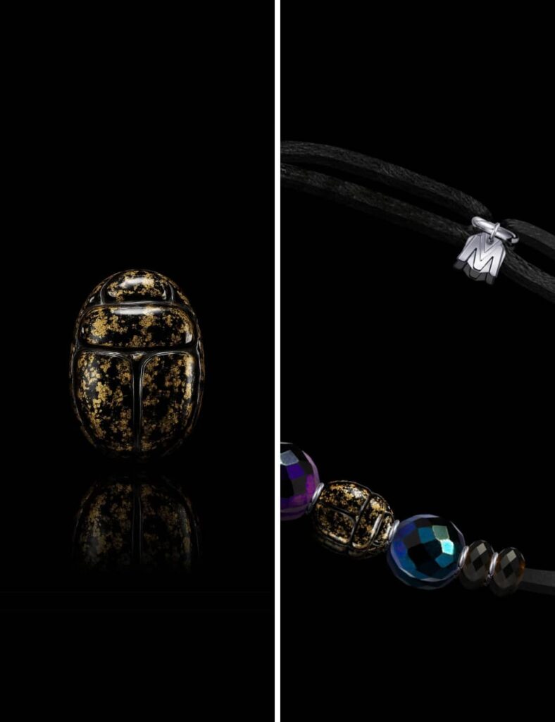 bracelet-talisman-scarabee-cordon
