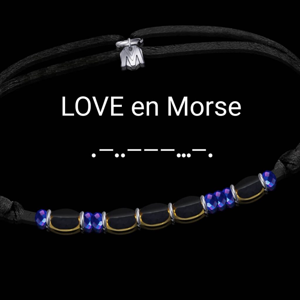 bracelet-love-morse-noir