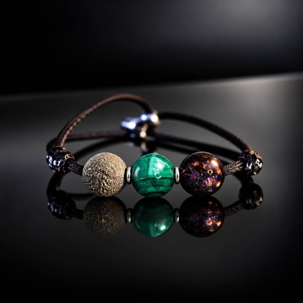 bracelet-perle-malachite-cordon