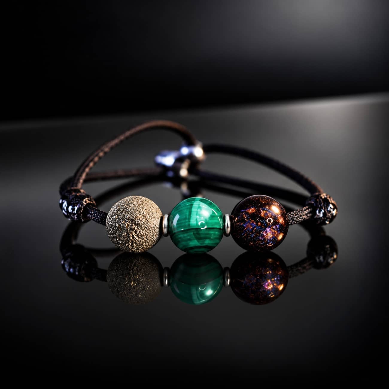 bracelet-perle-malachite-cordon