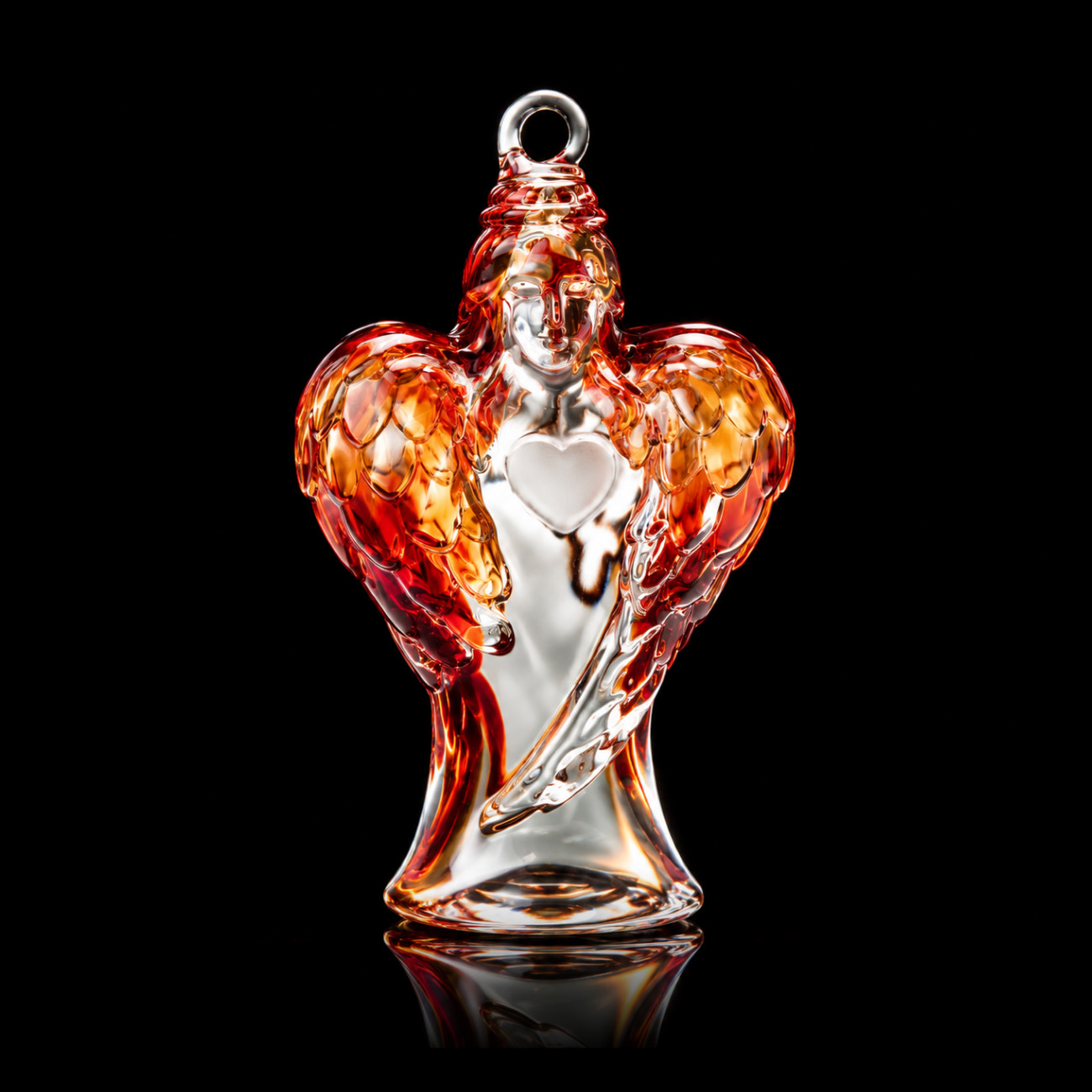 boule-de-noel-ange-cristal-rouge